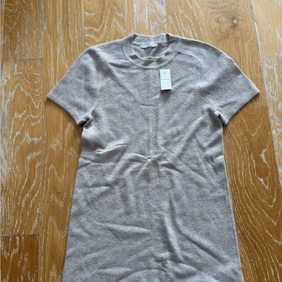 Abercrombie & Fitch Madeline Mini Dress - Color Sand - Picture 4 of 5